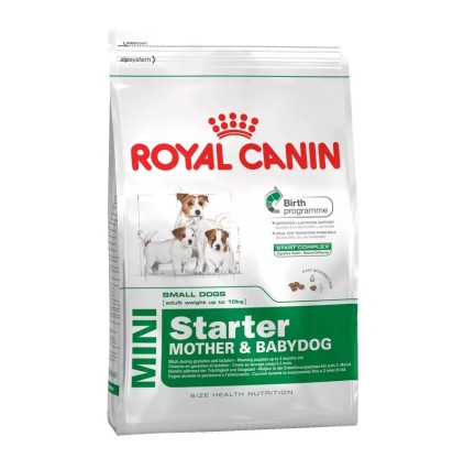 Royal Canin Mini Starter Mother and Babydog сухой корм для беременных собак и щенков до 2-х месяцев 1 кг. 